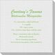A Lot of Text Linen Like Napkins Image 3 of 3
